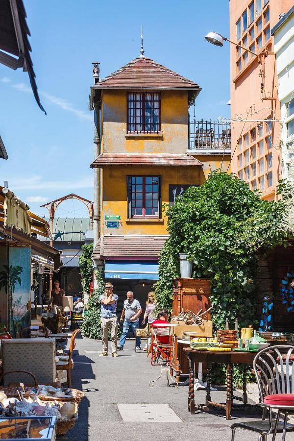 Biron Deluxe Studio Flea Market Of Paris, Porte De Montmartre Сент-Уан Екстер'єр фото